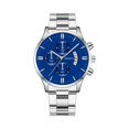 thumbnail image 2 of Resicozy Fashion Business Mens Watches with Stainless Chronograph Round Dial Watch with Date Silver Blue, 2 of 3