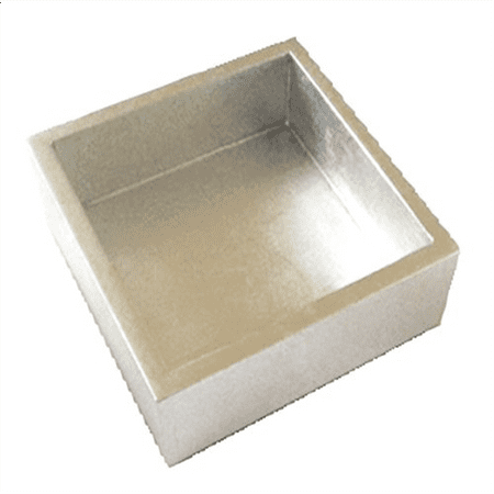 Entertaining with Caspari Lacquer Cocktail Napkin Holder, Silver