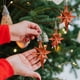thumbnail image 1 of Adornos colgantes de árbol de Navidad en forma de estrella de ocho puntas - Bronce, 1 of 6
