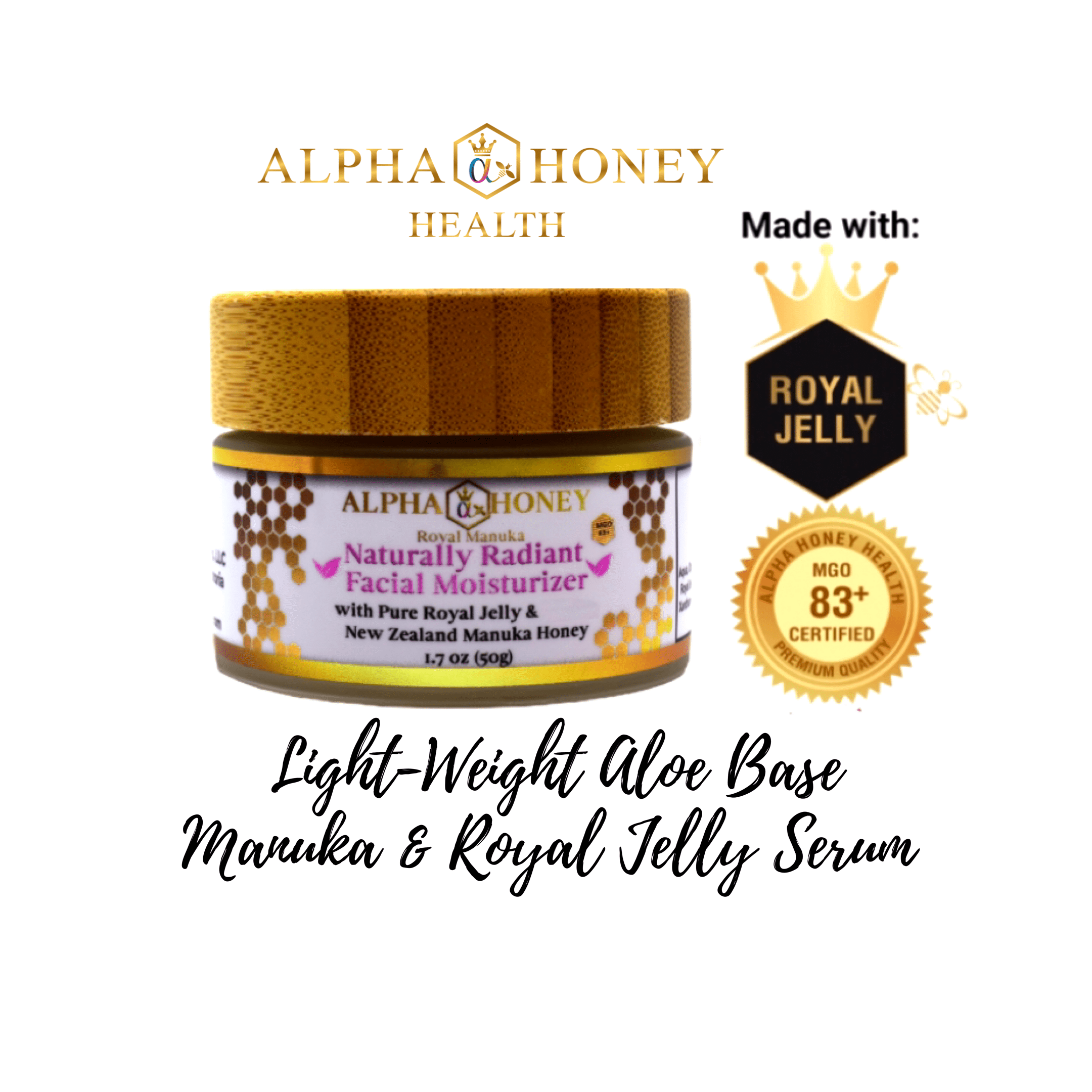 Alpha Honey Manuka Honey & Royal Jelly Lightweight Face  