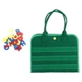 thumbnail image 1 of Tablero educativo con hebilla, juguetes, zapatos con lazo de fieltro, juguetes de aprendizaje, tablero sensorial Montessori, 1 of 14