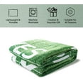 thumbnail image 6 of Soccer Blanket Gifts for Boys Girls Soccer Lovers, Green Soccer Throw Blanket Super Soft Travel Bed Sofa Blankets for Sport Fans Kids Adults Player Coach, 50 × 60 inch, 6 of 6