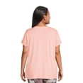 thumbnail image 4 of Reebok Women's and Women's Plus Legacy Core Knit Performance T-Shirt, Sizes XS-4X, 4 of 5