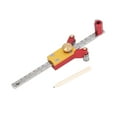 thumbnail image 3 of Wood Scribe Tool, Scratch Resistant Aluminum Alloy 200mm Scale Height Measurement Wheel Marking Gauge DIY Sliding Multi Functional  For Woodworking For Acrylic, 3 of 8