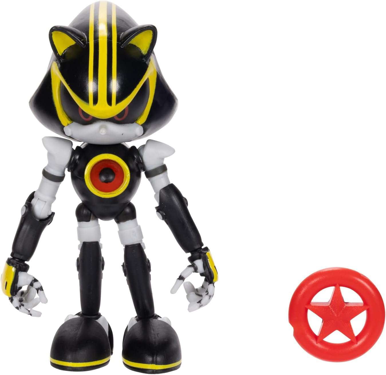 Jakks Pacific Sonic The Hedgehog Collectible Kids Action Figures, Plastic Black, 7" x 9"