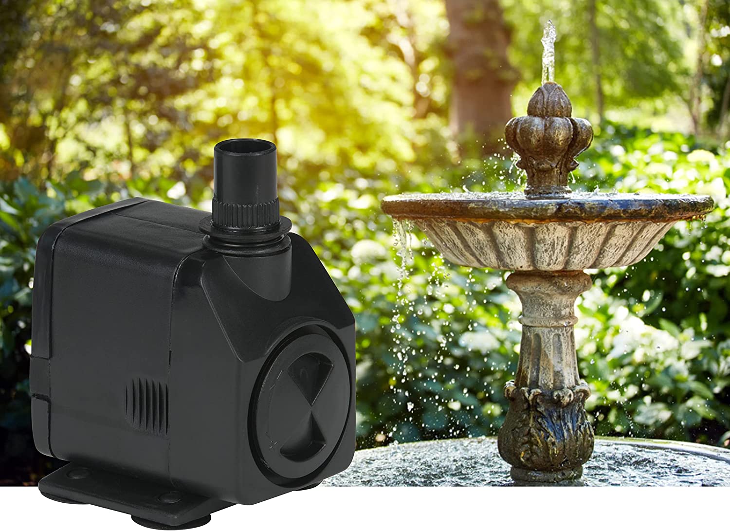 Little Giant PE-2F-PW Submersible Pump - 300 GPH For Ponds & Fountains
