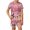 Pink-b, variant on WhouRiu Boys Girls Summer Casual Outfits Kids Unisex Short Sleeve Ice Cream Graphic Tees Shorts Sets
