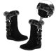 thumbnail image 4 of EeaseMX Botas de felpa de tubo medio para mujer, otoño e invierno, 1 unidad (talla 37), 4 of 7