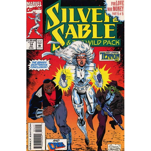 Silver Sable #14 VF ; Marvel Comic Book