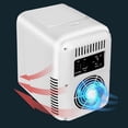 thumbnail image 3 of Portable Beauty Fridge, ABS Cooler And Warmer Makeup Storage Mini Refrigerator With  Lighter Power Cord For Car, 3 of 8