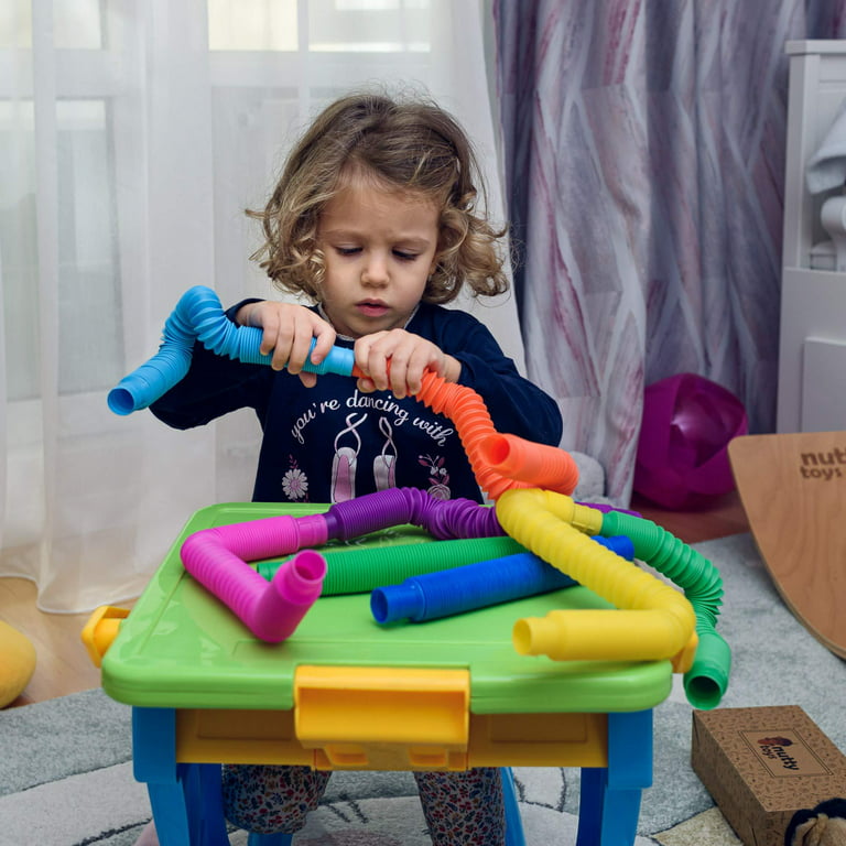 12 Pack Dog pop Tubes ,Autism Sensory Toys, Fidget Toys for Kids  Girls,Toddler Toys Age 2-4,Kids Toys,Girls Toys,Sensory Fidget Toys,Sensory  Toys for