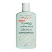 Eau Thermale Avene Cleanance HYDRA Soothing Cleansing Cream, Adjunctive Care for Drying Acne Treatment 6.7 fl.oz.