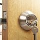 thumbnail image 5 of Lote de 2 serrures de porte en acier inoxydable à pêne durmiente monocylindre con 3 clés Ouverture simple pour portes intérieures et extérieures, serrure de chambre à Coucher, en chrome satiné, 5 of 5