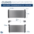 thumbnail image 2 of Radiador Spectra Premium CU2423 con TOC sin EOC Chevrolet, 2 of 6