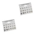 thumbnail image 4 of Pendientes Minnieouse de niña 18 piezas decoración de mujer pequeña accesorio de moda galvanoplastia joyería atractiva para mujer, 4 of 6