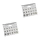 thumbnail image 1 of Guardurnaity Pendientes de niña de 18 piezas, estilo Simple, accesorio de moda exquisito, galvanoplastia, joyería encantadora para mujer, pendientes de Type2 NO2, 1 of 6