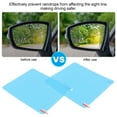 thumbnail image 1 of 99% Transmittance Universal Design Rearview Mirror Sticker, Anti-Fog Rearview Mirror Film, Trailer For Suv Truck Car, 1 of 8