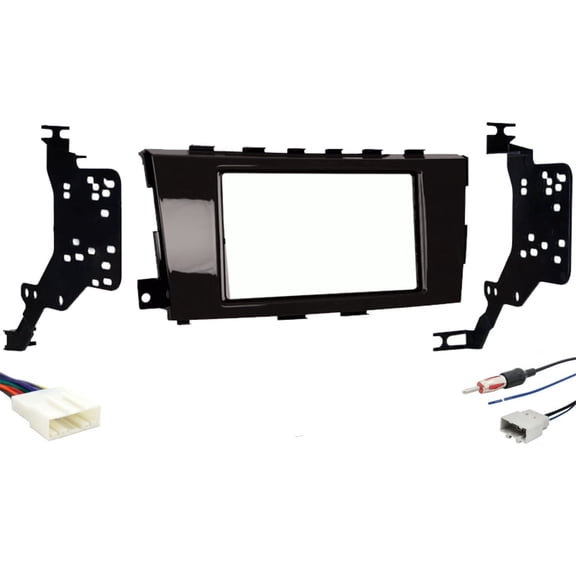 Fits Nissan Altima 2013 Metra Double DIN Dash Kit with Harmony Radio Harness