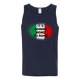 thumbnail image 2 of Wild Bobby, Italian Soccer Its Coming to Rome, Sports, Men Graphic Tank Top, Navy, Small, 2 of 4