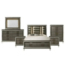 Picket House Furnishings Charlotte King Storage 6PC Bedroom Set