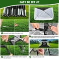 thumbnail image 7 of Golf Net, 10x7 Ft Practice Hitting Golf Net with Tri-Turf Mat, Ball, Tee, and Carring Bag, All-in-One Multi-Target Training Aid for Outdoor/Indoor Chipping & Driving, Ideal Gift for Men/Enthusiasts, 7 of 7