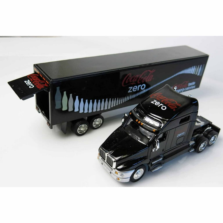 Coca Cola Zero Tractor Trailer 1/64 Diecast Model - Walmart.com