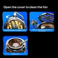 thumbnail image 6 of Magnetic & Back Clip Mobile Phone Semiconductor Cooling Fan Radiator RGB for Android iPhone PUBG Game Cooler for Mobile Gaming, 6 of 6