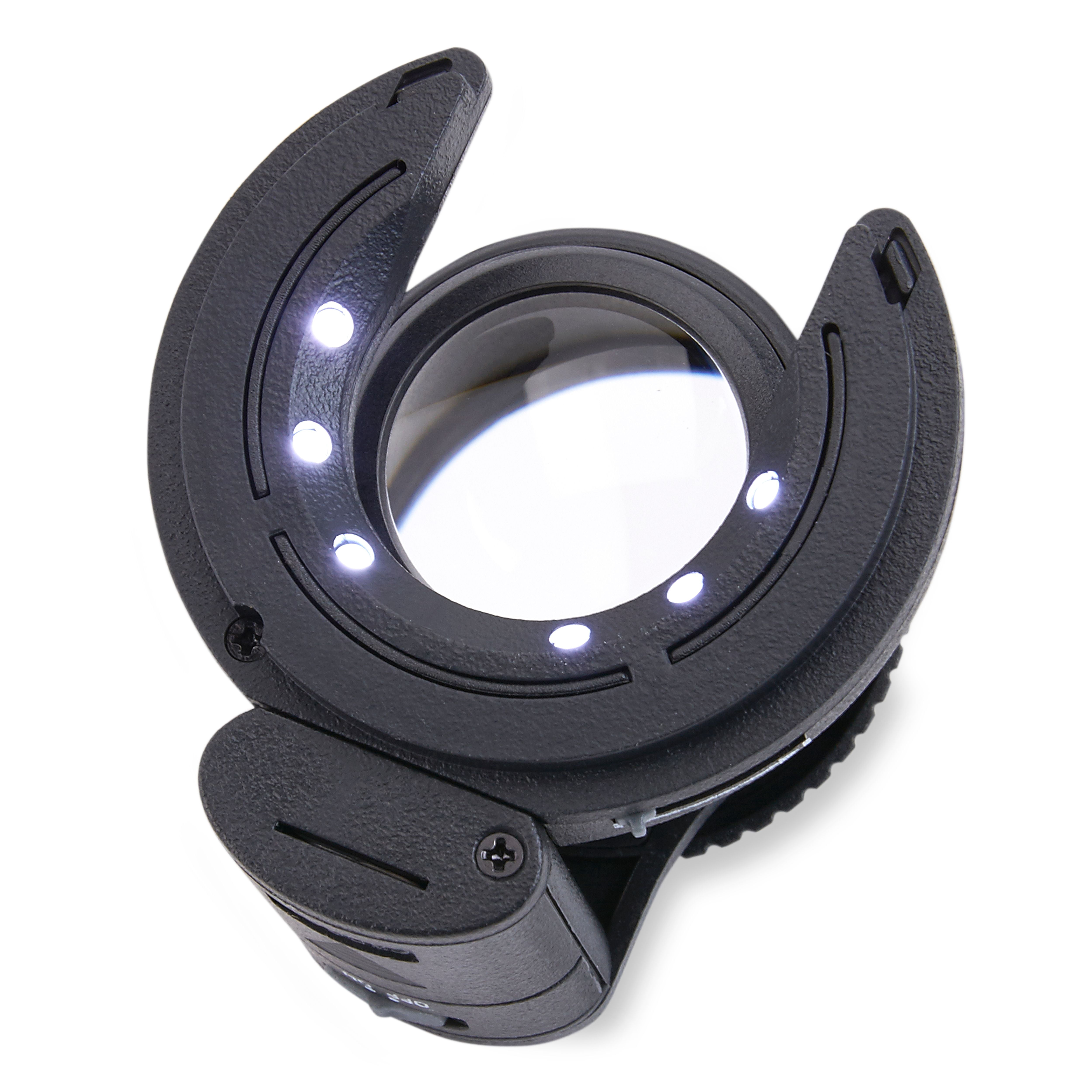 Carson SensorMag™ 4.5x30mm Camera Sensor Magnifier Cleaning Loupe, Magnifying Glass with Light for DSLR Cameras (SM-44)
