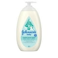 thumbnail image 1 of Lotion Visage et corps pour nouveau-nés Johnson's DouxCoton, 800 ml, 1 of 6
