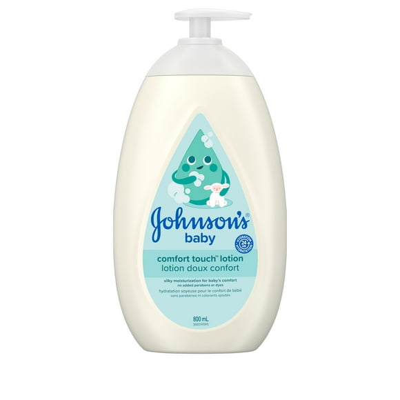 Johnson's Baby Newborn Face and Body Lotion, CottonTouch Cream, 800 ml