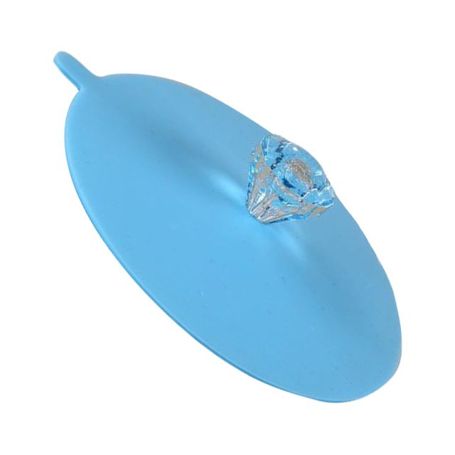 Cateissary Bebidas cubiertas de taza de silicona frescas y sin derrames. Tapa de taza de bebida de silicona duradera y colorida azul claro Type3 NO3