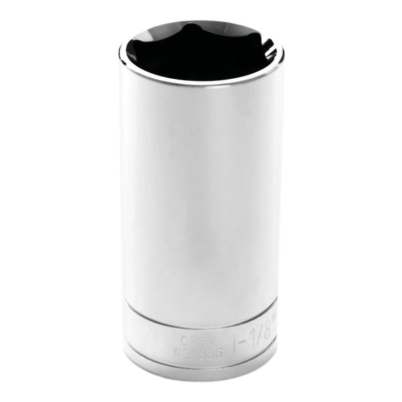 Performance Tool W32336 1/2 Inch Drive 1-1/8 Inch 6pt DW Socket