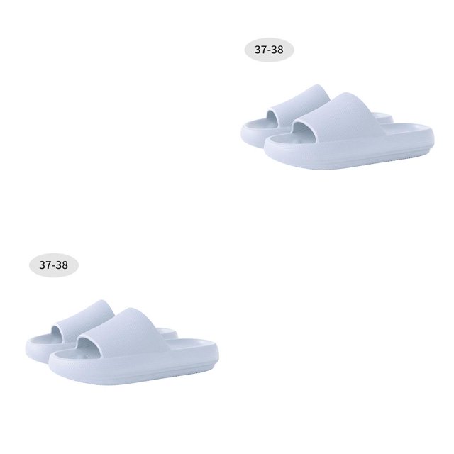 Minnieouse Moda hombres mujeres zapatos de casa suela gruesa EVA sandalias deslizantes para interiores Casual playa Unisex plataforma baño Type4 NO4