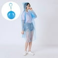 thumbnail image 6 of Zhaomeidaxi Disposable Emergency Raincoats, Colorful Rain Poncho with Hook Portable Ball Portable Disposable Emergency Raincoats Rain Poncho in A Ball 5 Colors, 6 of 10