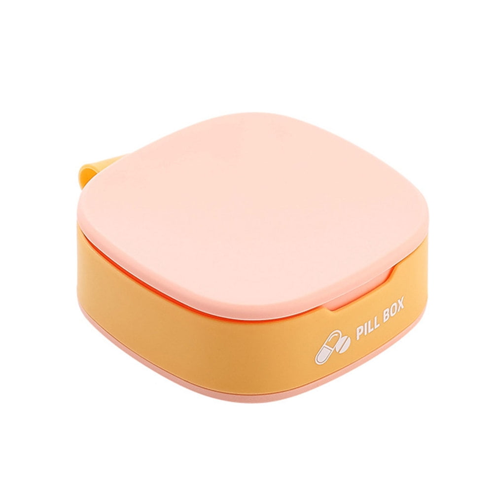Personal Pill Organizer Boxes Compact Carry With Ease Box For The