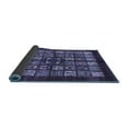 thumbnail image 2 of Ahgly Company Indoor Rectangle Abstract Blue Modern Area Rugs, 5' x 8', 2 of 4
