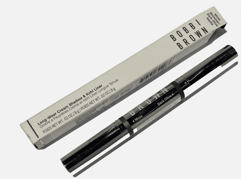 Bobbi Brown Long-Wear Cream Shadow & Liner 0.02 oz/0.8g - Moss Shimmer / Dark Olive Matte
