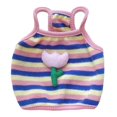 thumbnail image 1 of Dog Clothes Adorable Stylish Thin Breathable Pure Cotton Cat Puppy Pet Outfit for Spring Summer Flower Pink M, 1 of 1