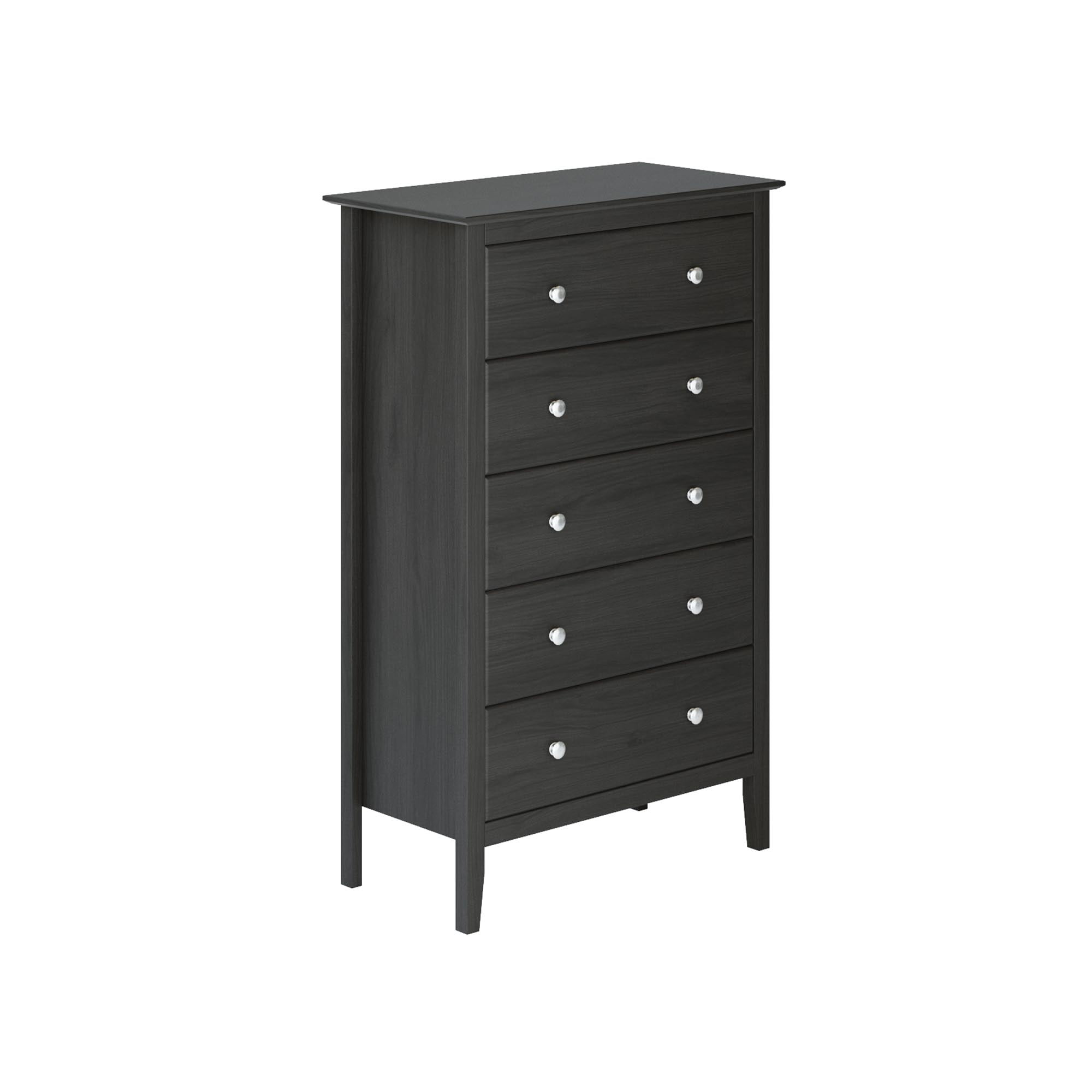Black five drawer dresser Clearance