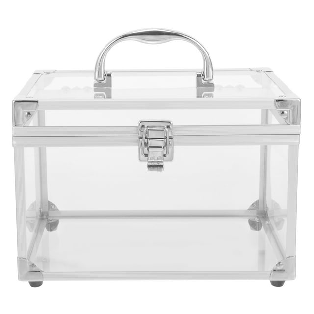 Caja de almacenamiento de CD Contenedor de almacenamiento de DVD Soporte de CD Organizador portátil de almacenamiento de CD con asa