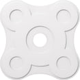 thumbnail image 1 of Ekena Millwork CMP40LA-07000 40 in. OD x 7 in. ID Square Luna Architectural Grade PVC Contemporary Ceiling Medallion, 1 of 1