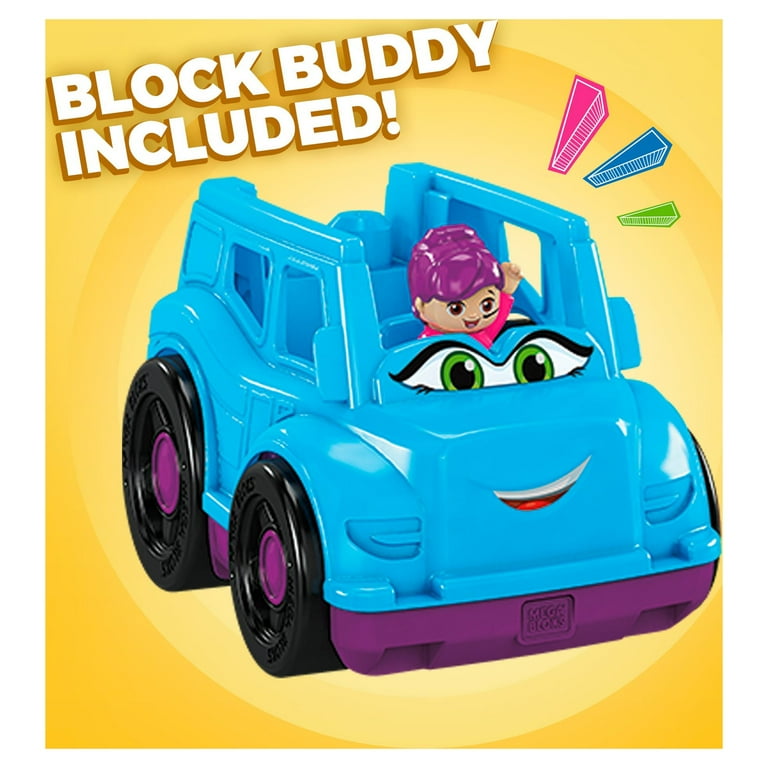 メガブロック ティナ ツアー バス Mega Bloks First Builders Tina Tour Bus, 6 Pieces, Building Toy