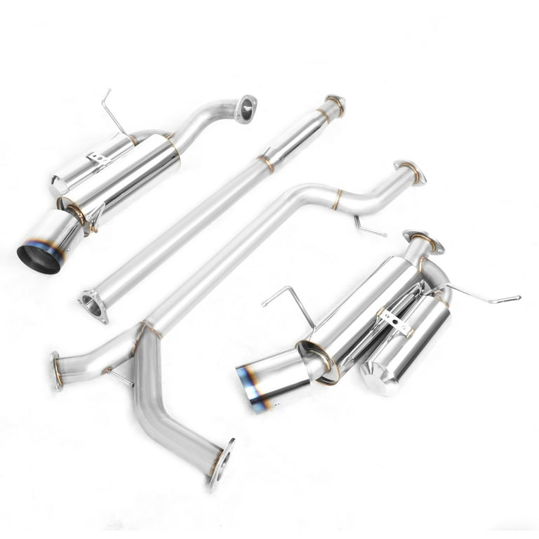 DNA Motoring CBE-TSX For 2004 to 2008 Acura TSX Catback Exhaust System 4.5