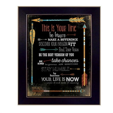 This is Your Time By Marla Rae Printed Wall Art Wood Multi-Color