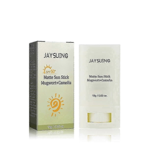 Jaysuing Matte Sun Block Stick Uv Protection Moisturizing Summer Refreshing Repair Whitening Skin Cream - Sun Block Stick