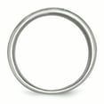 thumbnail image 2 of Edward Mirell Titanium Flat Casted Brushed & Polished Ring Size 9, 2 of 4