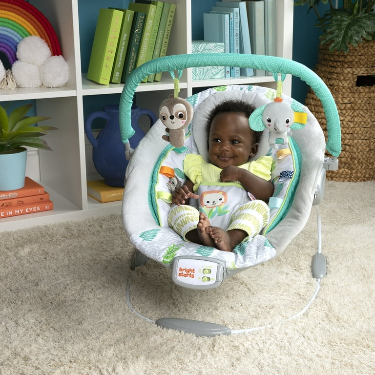Udlevering Asser Anholdelse Bright Starts Jungle Vines Comfy Baby Bouncer with Vibrating Infant Seat, Toy Bar & Taggies (Unisex) - Walmart.com Udlevering Asser Anholdelse Bright Starts Jungle Vines Comfy Baby Bouncer with Vibrating Infant Seat, Toy Bar & Taggies (Unisex) - Walmart.com