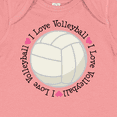 thumbnail image 4 of Inktastic Volleyball Gifts for Girls Girls Baby Bodysuit, 4 of 5