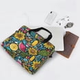 thumbnail image 5 of 16" Laptop Briefcase for Work Travel Laptop Shoulder Bag Carrying Handbag Laptop Case Vibrant and Colorful Graffiti Patterns, 5 of 8