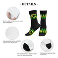 thumbnail image 5 of Unisex Jamaican Logo Novelty Ankle Socks Colorful ComfortSoft Lightweight Sports Athletic Socks, 5 of 7